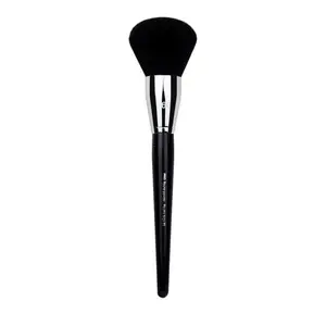 1 db Pro Round Powder sminkecset Beállítás Smink ecset Púder Kontúr szintetikus Haj Angled Foundation fa nyél