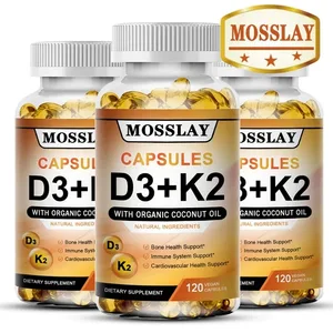 K2- ja D3-vitamiinilisä Premium Formula (30/60/120 kapselia)