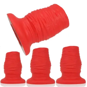 78-98mm ogromny korek analny Hollow Butt Plug wziernik silikonowe zabawki erotyczne dla kobiet mężczyzn Gay Fisting masaż prostaty lewatywa Flushing
