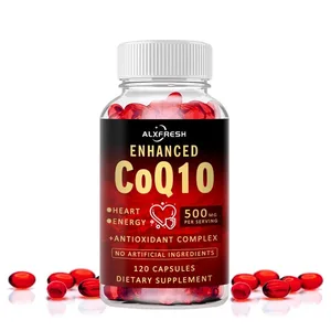 קפסולות CoQ10 תומכות בייצור אנרגיה לב מוח כבד עין בריאות עייפות והפגת מתחים אנרגיה ושיפור חסינות