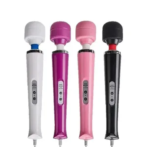 צעצועי מין למבוגרים AV Vibrator רב עוצמה שרביט קסמים גירוי נקודת ג'י לעיסוי דגדגן ויברציות צעצועי מין לנשים אוננות BLACKWOLF חדש 10 מהירויות שרביט קסמים לעיסוי שרביט קסמים גדול עיסוי מקל AV ויברטורים סקסיות סקס צעצועי מין לנשים Eur