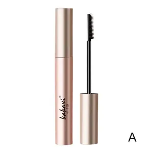 Rímel para cílios, à prova d'água, fibra de seda, preto, longo, curvado, extensões de cílios, sem aglomeração, maquiagem, cosméticos