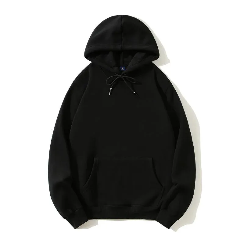 Sweat à capuche de haute qualité imprimé à la mode, logo personnalisé, marque de groupe personnel, broderie pour hommes et femmes, épais 100% coton, pulls en polaire