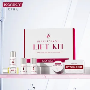 Glue Balm Lash Lift Kit Cysteamine מקצועי לריסים שמירה 90 יום Curly Lifting Beaty ערכות מתנה ערכות כלים לאיפור