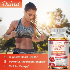 Coenzyme Q10 காப்ஸ்யூல்கள் ஒவ்வொன்றும் 300 Mg கார்டியோவாஸ்குலர் ஆரோக்கியத்தை மேம்படுத்தவும், இதய ஆரோக்கியத்தை மேம்படுத்தவும் கூட்டு ஆரோக்கியத்திற்கு ஆற்றலை வழங்குகின்றன.